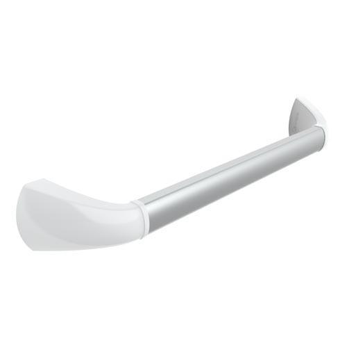 Wandbeugel 500, greep blank geanodiseerd, wit mat